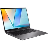 Laptop Asus Vivobook 14 Flip | CPU Ultra 5-226V | RAM 16GB LPDDR5x | SSD 512GB PCIe | VGA Onboard | 14.0 WUXGA OLED, 95% DCI-P3, Touch cảm ứng | Win11. Part: TP3407SA SG349W