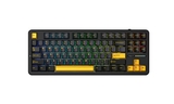 Keyboard Aula F87 - Grey Wood V3 Switch - Đen Vàng
