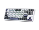 Keyboard Aula F87 - Grey Wood V3 Switch - Trắng Đen