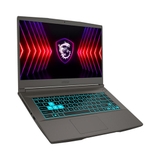 MSI thin 15 - cổng kết nối trái