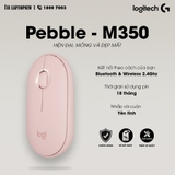 Mouse Wireless Pebble - M350 - Logitech