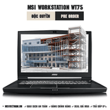 Laptop Workstation MSI WT75 8SM