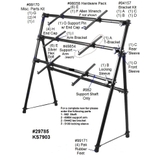 On-Stage KS7903 3-Tier A-Frame Keyboard Stand