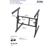 On-Stage KS7350 Folding-Z Keyboard Stand