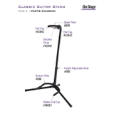 On-Stage XCG-4 Classic Guitar Stand