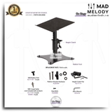 On-Stage SMS4500-P Desktop Monitor Stands (Pair) (Chân loa kiểm âm để bàn, Cặp)