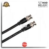 Hosa Pro 75-ohm Coax BNC-06-100 (BNC) (Dây cáp đồng trục BNC 75-ohm)