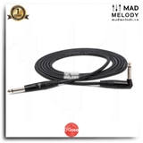 Hosa Pro Guitar Cable HGTR-000R (REAN Straight - Right-angle) (Dây cáp ghita gập)