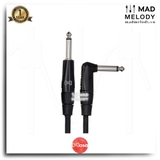 Hosa Pro Guitar Cable HGTR-000R (REAN Straight - Right-angle) (Dây cáp ghita gập)