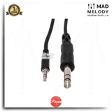 Hosa Stereo Interconnect CMS-100 (3.5mm TRS - 1/4in TRS) (Dây cáp kết nối 3.5mm 6.35mm)