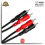 Hosa Stereo Interconnect CRA-200 (Dual RCA) (Dây cáp bông sen)