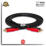 Hosa Stereo Interconnect CRA-203AU (3m) (Dual Gold-plated RCA) (Dây cáp bông sen mạ vàng)