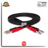 Hosa Stereo Interconnect CSS-200 (Dual 1/4in TRS) (Dây cáp loa kiểm âm 6.35mm)