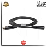 Hosa Economy Microphone Cable MBL-100 (XLR3F - XLR3M) (Dây cáp Micro canon XLR)