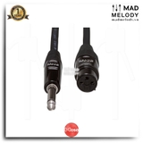 Hosa Pro Microphone Cable HMIC-000HZ (REAN XLR3F - 1/4in TS) (Dây cáp Micro dynamic 6.35mm)