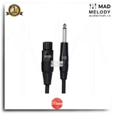 Hosa Pro Microphone Cable HMIC-000HZ (REAN XLR3F - 1/4in TS) (Dây cáp Micro dynamic 6.35mm)