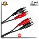 Hosa Dual MIDI Cable MID-203 (3m) (Dual 5-pin DIN) (Dây cáp MIDI)