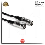 Hosa Pro MIDI Cable MID-510 (3m) (Serviceable 5-pin DIN) (Dây cáp MIDI)