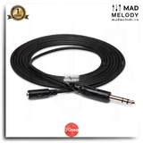 Hosa Headphone Extension Cable MHE-300 (3.5mm TRS - 1/4in TRS) (Dây cáp nối dài tai nghe)
