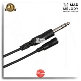 Hosa Headphone Extension Cable MHE-300 (3.5mm TRS - 1/4in TRS) (Dây cáp nối dài tai nghe)