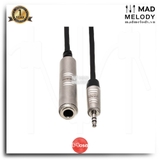 Hosa Pro Headphone Adaptor Cable HXSM-000 (REAN 1/4in TRS - 3.5mm TRS) (Dây cáp nối dài tai nghe)