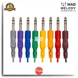 Hosa Balanced Patch Cables CSS-800-PATCH (8pcs) (1/4in TRS) (Bộ dây cáp Patch 6.35mm TRS)