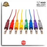 Hosa Unbalanced Patch Cables CPP-800-PATCH (8pcs) (1/4in TS) (Bộ dây cáp Patch 6.35mm TS)