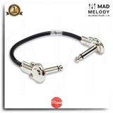 Hosa Guitar Patch Cable IRG-600.5 (6x15cm) (Low-profile Right-angle) (Bộ dây cáp nối effects pedal)