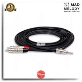 Hosa Pro Stereo Breakout HMR-010Y (3m) (REAN 3.5mm TRS - Dual RCA) (Dây cáp tách stereo bông sen)