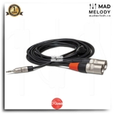 Hosa Pro Stereo Breakout HMX-010Y (3m) (REAN 3.5mm TRS - Dual XLR3M) (Dây cáp tách stereo canon XLR)