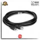 Hosa High Speed USB Cable USB-200AB (Type A - Type B) (Dây cáp USB Type B)