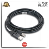 Hosa High Speed USB Cable USB-203FB (0.9m) (Flex Type A - Type B) (Dây cáp đầu xoay USB Type B)