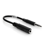 Hosa Headphone Adaptor MHE-158 (3.5mm TRRS - Slim 3.5mm TRRS)