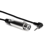 Hosa Microphone Cable XVM-1F (XLR3F - 3.5mm TRS)