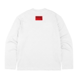 Áo thun trắng tay dài NULLED Grunge Star Tee N-T3138-HC-T10-T