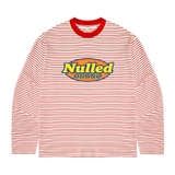 Áo thun kẻ in hình NULLED Retro Cracked Oval Tee | N-T396-HC-T17-DO