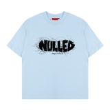 Áo thun xanh biển in NULLED Smoke Spray Tee N-T3144-N-T00-XB