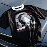 Áo thun đen cổ ringer mắt vỡ NULLED Illusion Tee N-T3134-HC-T7-DVT