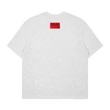 Áo thun xám tiêu in NULLED Cyber Rider Tee N-T3127-N-T00-XT