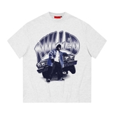 Áo thun xám tiêu hiphop NULLED Lowrider Rider Tee N-T3109-N-T00-XT