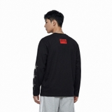 Áo dài tay đen NULLED Gothic Star Longsleeve Tee N-T3196-HC-T10-D