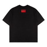 Áo thun đen in NULLED Gothic Star Tee  N-T3148-N-T00-D