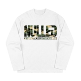 Áo tay dài trắng NULLED Camo Meaning Tee N-T3212