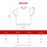Áo thun viền cổ trắng in xe NULLED Speed Racing Tee | N-T3102-HC-T7-DVT