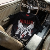 Áo thun đen in hình NULLED Gothic Angel Tee N-T3137-N-T00-D