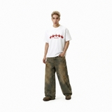 Áo thun boxy in ngôi sao NULLED Five Stars Tee 1.0 | N-T399-N-T00-T