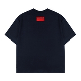 Áo thun xanh navy in NULLED Gothic Star Tee N-T3148-N-T00-NA
