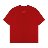 Áo thun đỏ in x-ray NULLED Dino Fossil Tee N-T3240