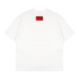 Áo thun trắng in NULLED Cyber Rider Tee  N-T3127-N-T00-T