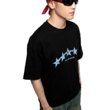 Áo thun cổ tròn ngôi sao NULLED Five Stars Tee 2.0 | N-T3100-N-T00-D